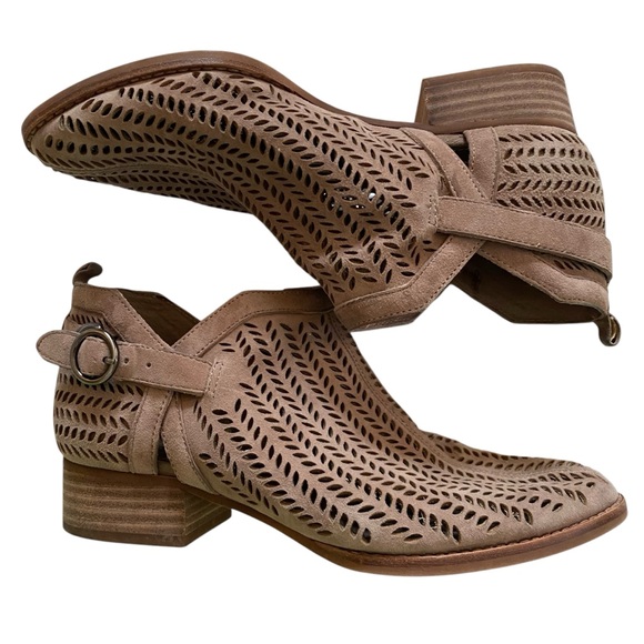 Vince Camuto Campina Bootie Women Leather Ankle Boots Size 6.5 - Picture 1 of 11